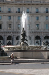 Brunnen auf Piazza Repubblica