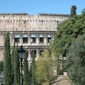 Blick aufs Kolosseum
